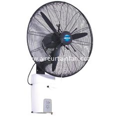 China Wall-Mounted High Pressure Nozzle Mist Fan supplier